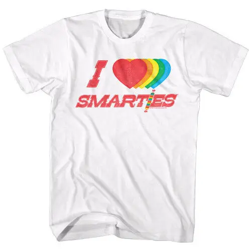 Smarties Love T-Shirt Y2K tops Unisex Summer Short Sve