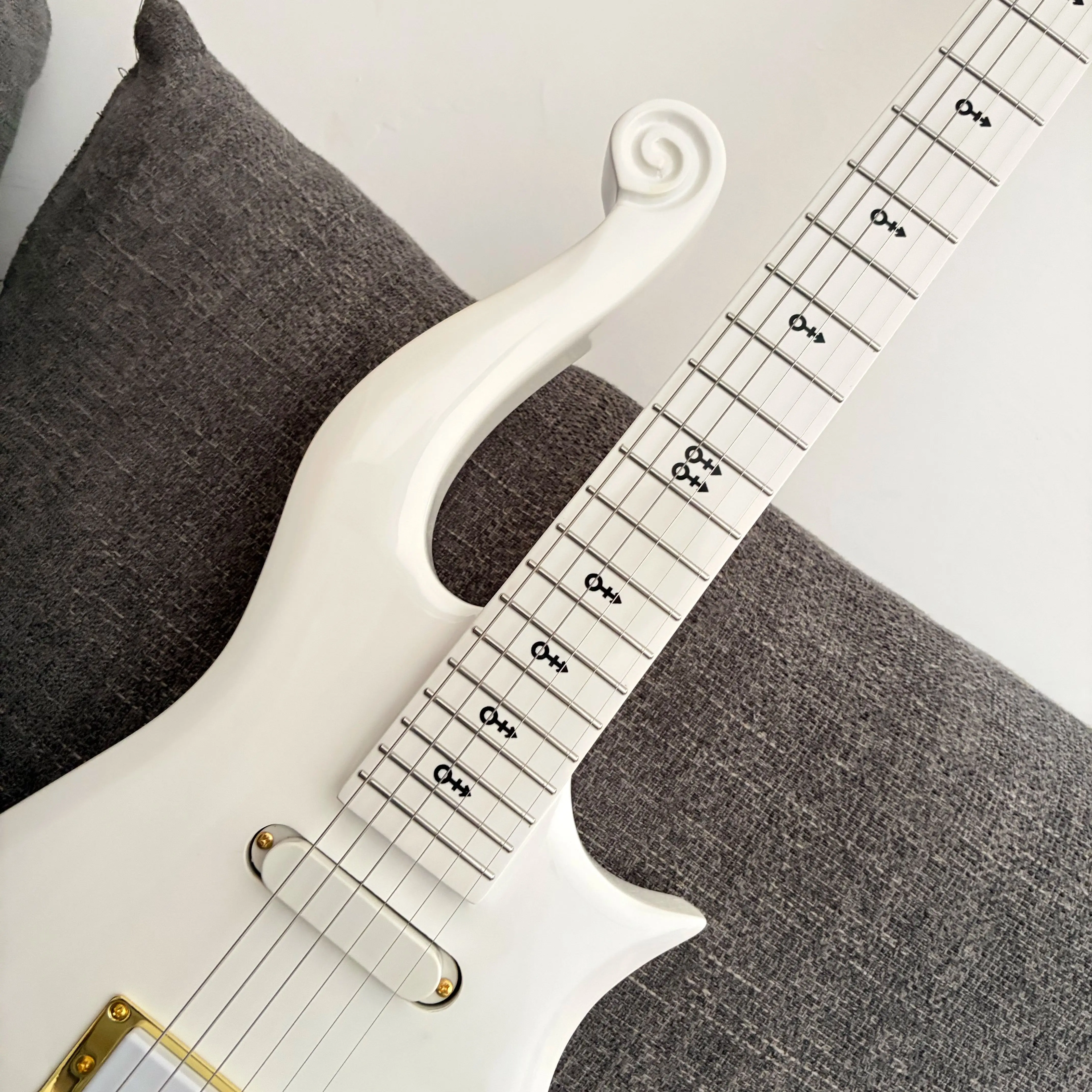 Guitarra Elétrica Branca Super - Electric Guitar Beginner avaliação e preço