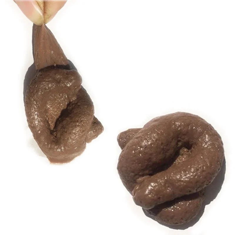 Realistic Shit Gift Funny Toy Fake Poop Piece of Shit Prank Antistress Gadget Squishy Toys Joke Tricky Toys Turd Mischief 상어장난감