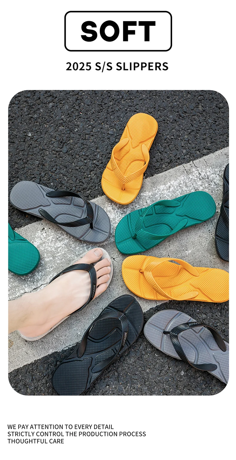 Mode Schwarz Massage Hausschuhe Männer Flip-Flops Verkauf Große Größe 50, Lässige Rutschen Männer Rutschfeste Strand Hausschuhe für Männer Chanclas Hombre – Detail 3