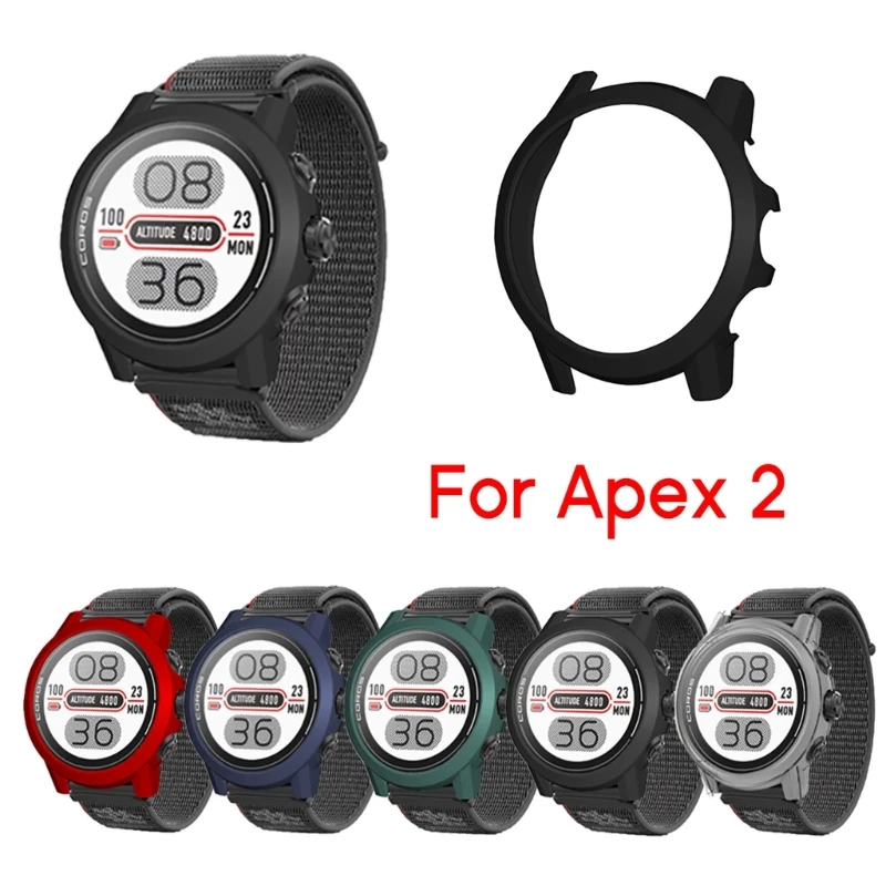 Screen Protector Hard Sleeve Dustproof Cover Bumper-Housing Fit for apex 2 Watch