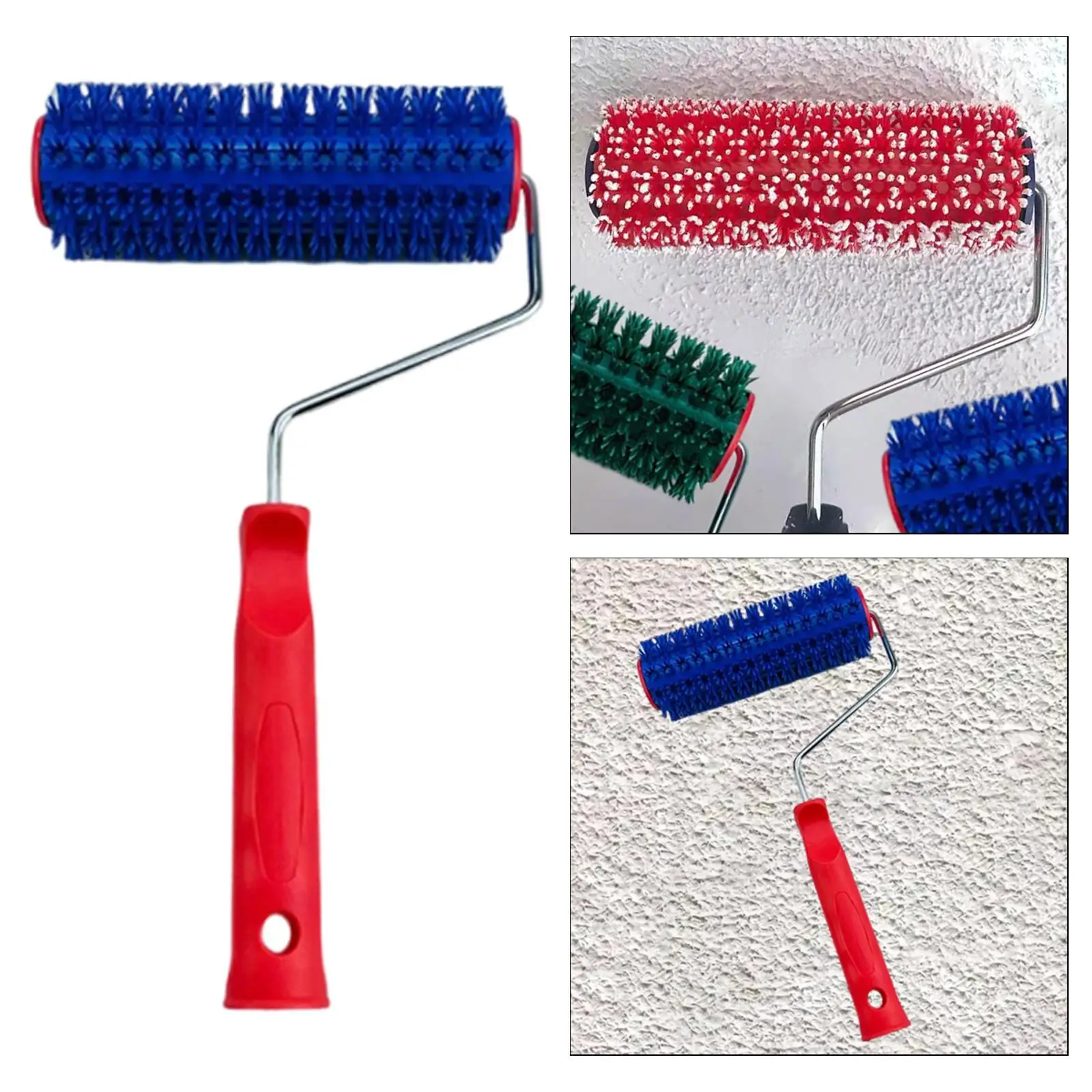 Plastic Wall Paint Roller Set Pattern Painting Roller Brush for Home Renovation and Art Finishes