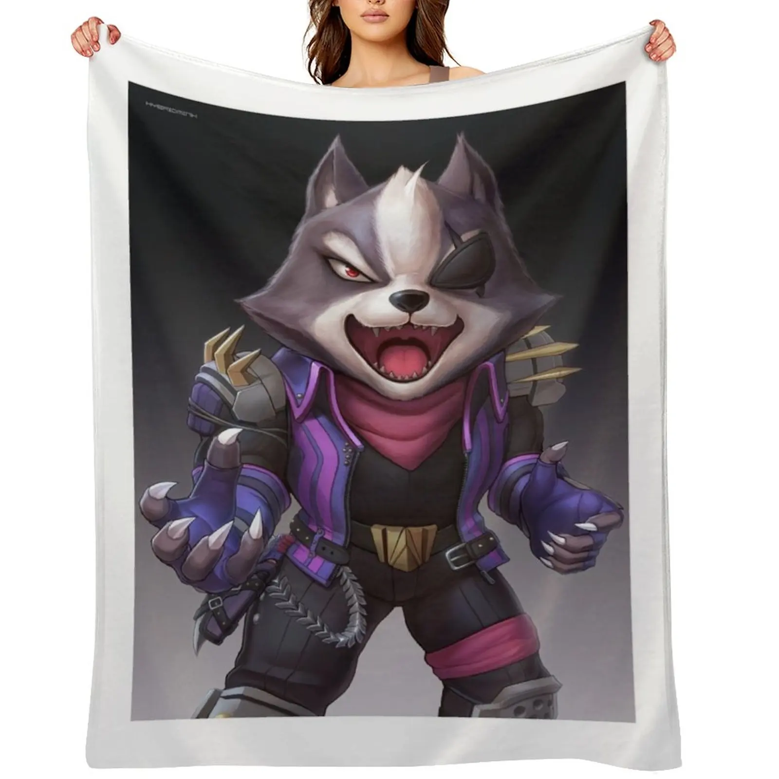 

Wolf (Ultimate) Throw Blanket Comforter Decorative Sofa Stuffeds Hair Blankets