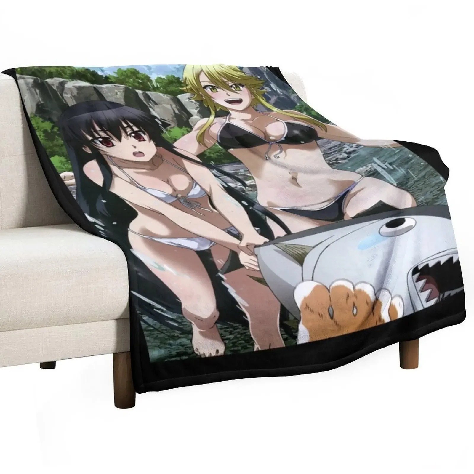 

akame ga kill art Throw Blanket Decorative Beds Quilt Summer Beddings Baby Blankets