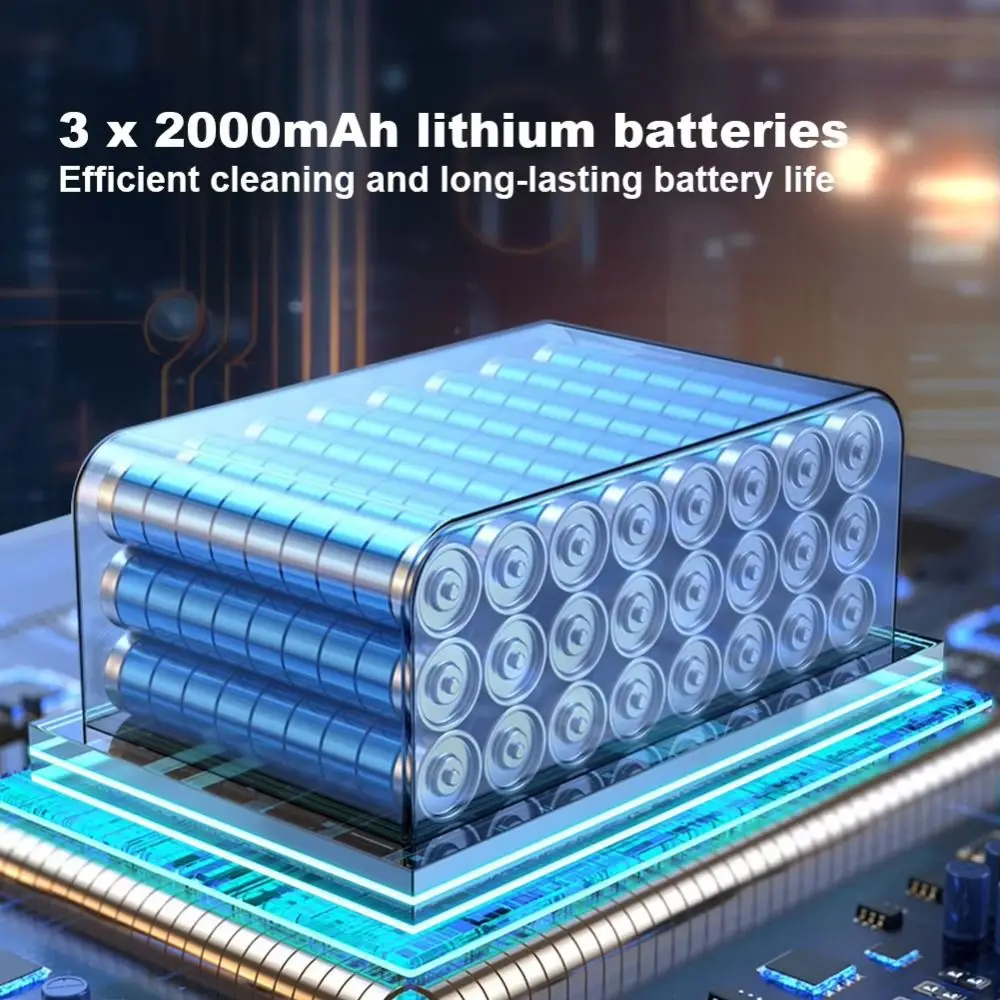 

High Power Vacuum Cleaner Type-C Rechargeable 6000 mAh Battery Handheld Vacuum Cleaner Brush-less Motor 16000 Pa Suction