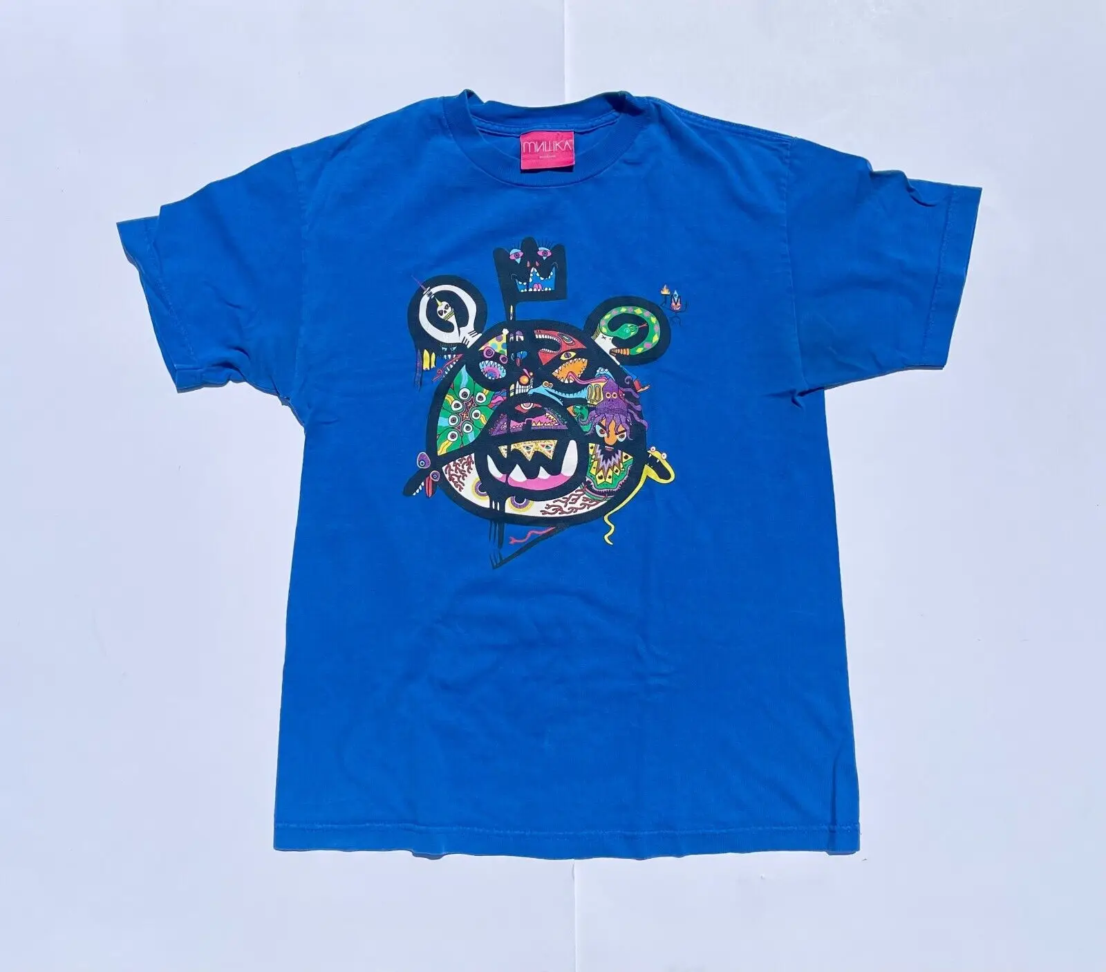 Mishka NYC Twerps! Blue T-Shirt Men's Size Medium