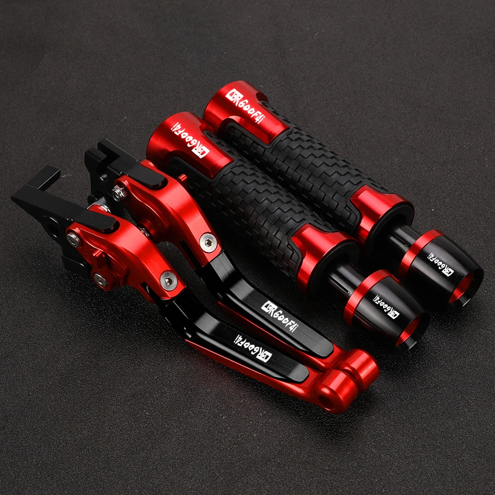 

CBR 600 F4i Motorcycle Adjustable Brake Clutch Lever Handle bar Grips Ends For HONDA CBR600F4i CBR 600F4i 600 F4i 2001-2006 2007