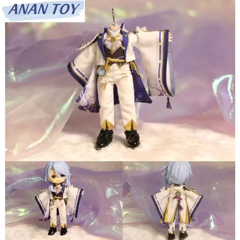 Kamisato Ayato Ob11 ob22 ob24 Clothes 1/12 Bjd Gsc Anime Game Cosplay Toys Accessories Free Shipping Items