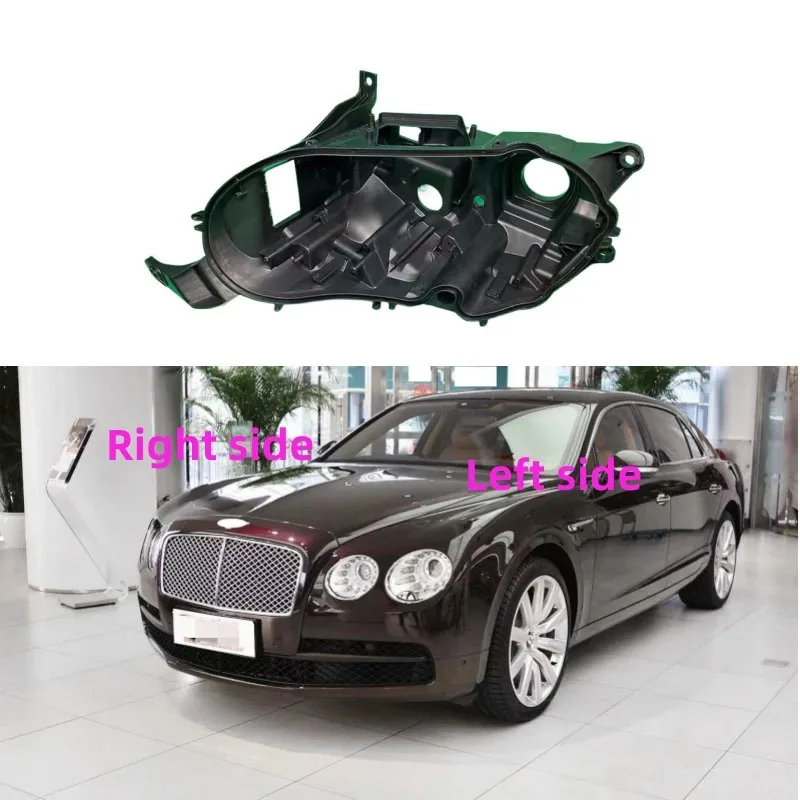 

For Bentley Flying Spur 2013 2014 2015 2016 2017 18 19 Headlight Base Replacement Headlamp House Headlight Black Back Rear Shell