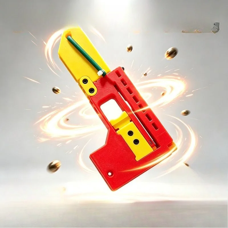 EDC new card folding toy 3D printing shooting magic pivot portable outdoor portable