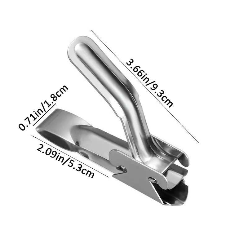Semi di melone in acciaio inossidabile Sheller Nuts Opener pinza morsetto pistacchio noce pino Cracker semi di girasole pelapatate utensili da cucina