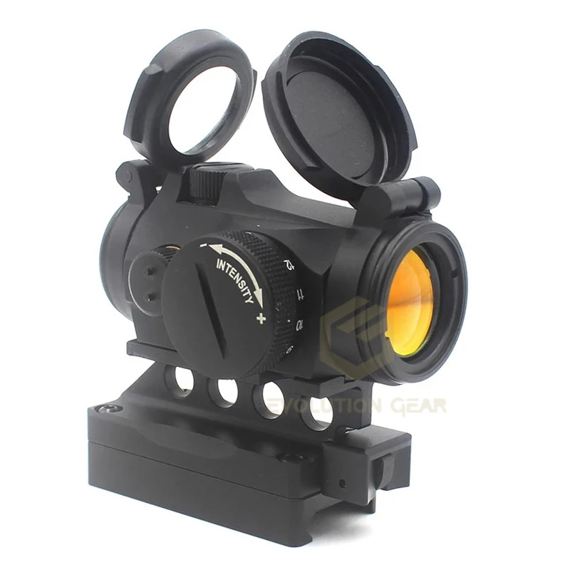 Oprics Lower 1/3 Co-witness QD Mount for MR0/T2R Red Dot Sight Aluminum Red Dot Sight Mount Airsoft Hunting Wargame Accessories