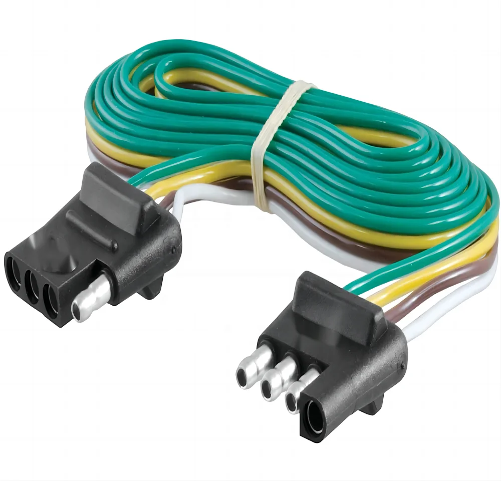 4-Pin Trailer Plug Socket for 4-Way Bonded Connector Test & Connection