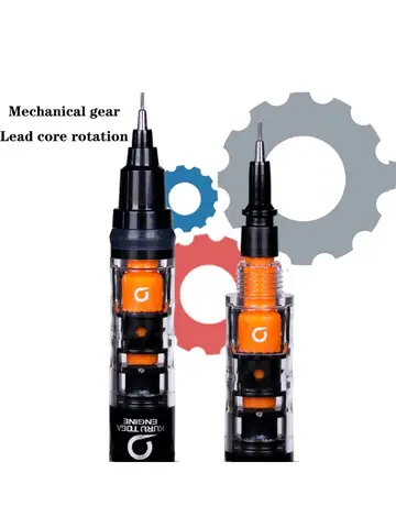 UNI Kuru Toga Mechanical Pencil M5-452 Drawing Pencil 0.5mm Low Center of Gravity Automatic Rotation School Supplies Stationery