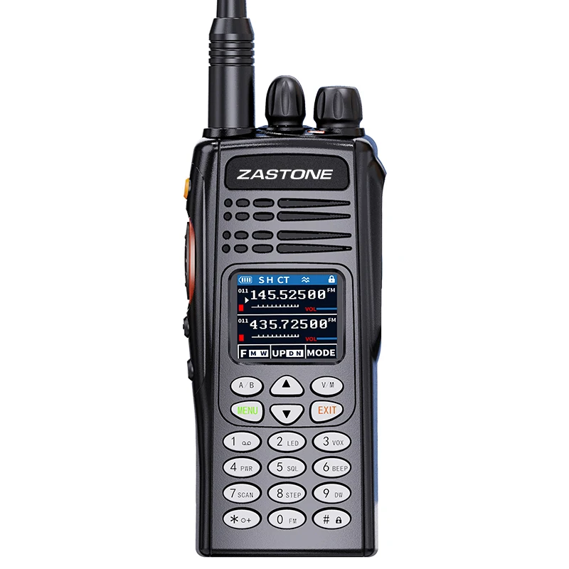 Rádio Walkie Talkie ZASTONE GP328S 10W 2024, Rádio Amador de 2 Vias, Banda de Aviação AM, Rádio de Alta Potência com Redução de Ruído