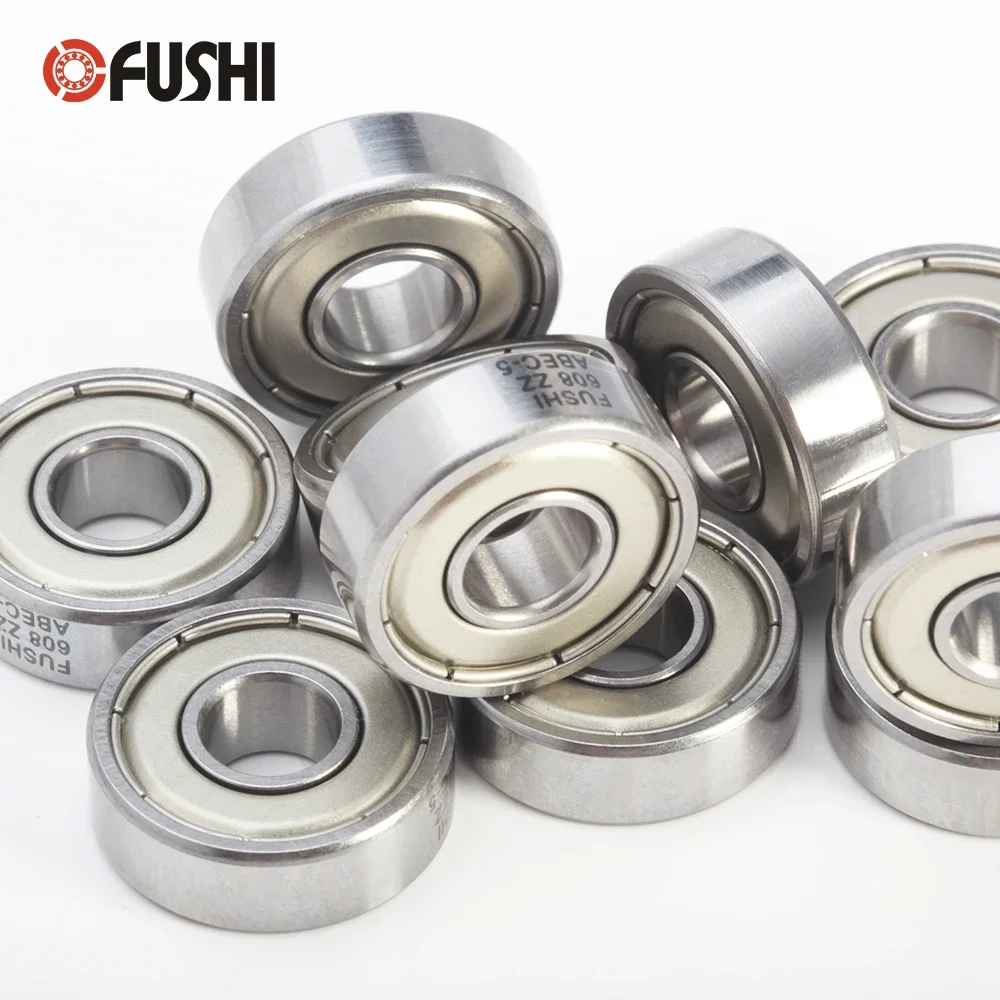 608ZZ Bearing 8x22x7 mm ( 10 PCS ) ABEC-5 Skate Stroller Miniature 608 ZZ Ball Bearings 608Z 608 2Z Bearing