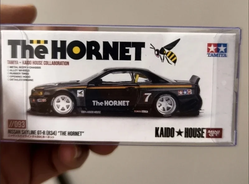 1:64 Kaido House X Mini Gt Nissan Syline Gt-R R34 Works Tamiya