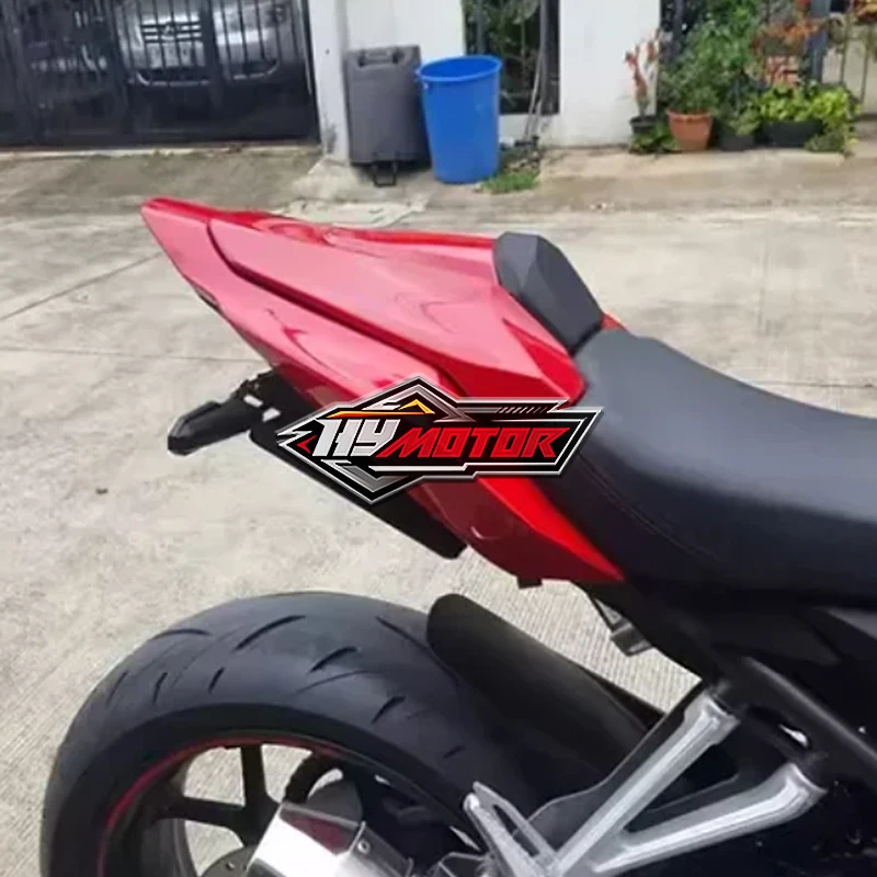 

For Honda CB650R CBR650R CB CBR 650 R 2024 2025 Motorcycle Pillion Rear Passenger Seat Cover Fairing Modified Hump Accessories