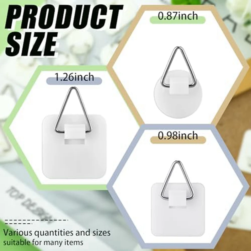 شماعة إطار بدون أظافر ، رسم جداري ، إطار صورة ، حمام ، خزانة ، مطبخ ، باب منزل ، 45 *