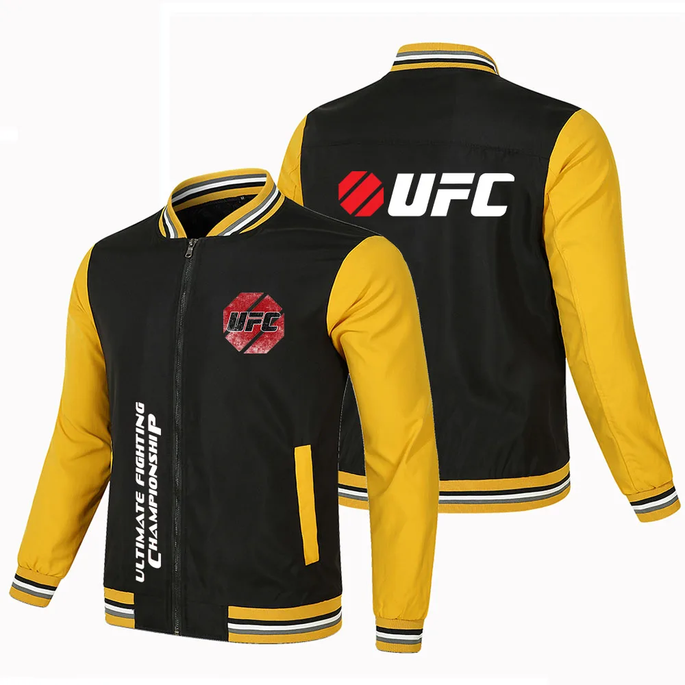 

Men's and Women's Outdoor Sports Jackets, Sun Protection Jackets, UFC Printed Racing Jackets, UFC Classic Black Baseball Jackets