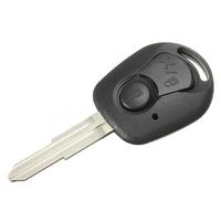 Remote Key Case Blade 2Button Uncut Fob Shell for Actyon Ssangyong Kyron Rexton