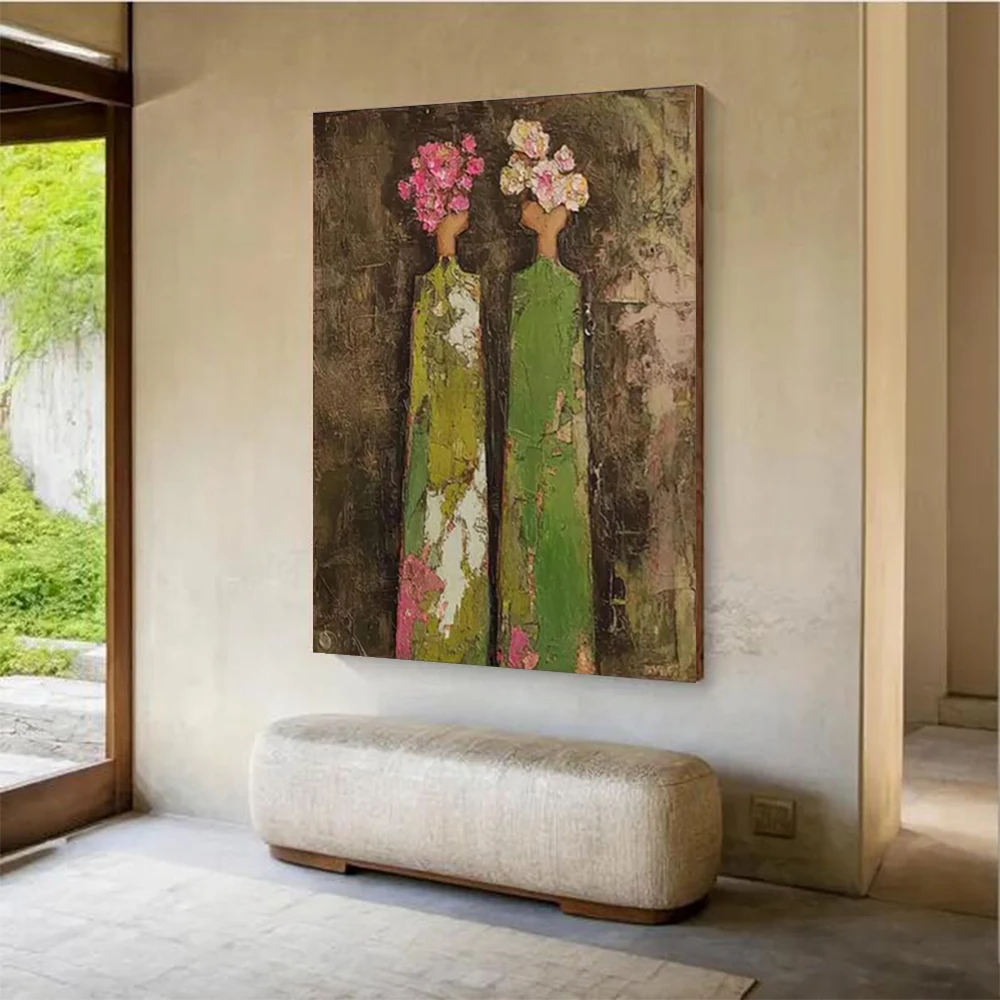 Pink Blue Peacock Diamond Painting Wall Art Handmade Mural - New Design Animal Home Decor Good Luck Happiness Gift