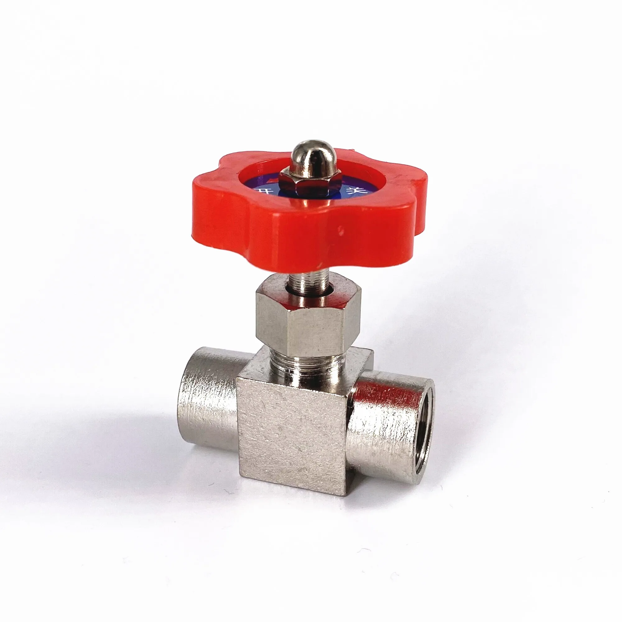 1/8 "1/4" BSP gwint żeński mosiądz 2 Way zawór iglicowy przełącznik przepływu zawór regulacyjny