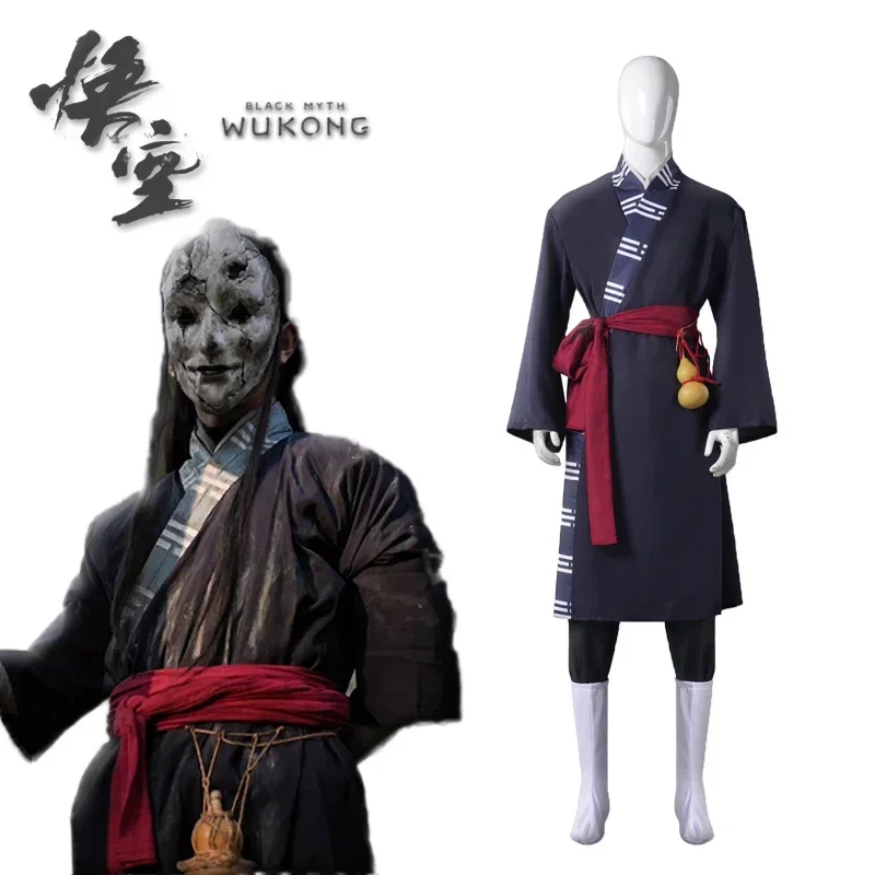 

Wukong Black Myth Destroy Oist Mi Костюмы для косплея для мужчин и женщин, Robe taoïste chinoise, Jeu d'anime, Performance de fêt