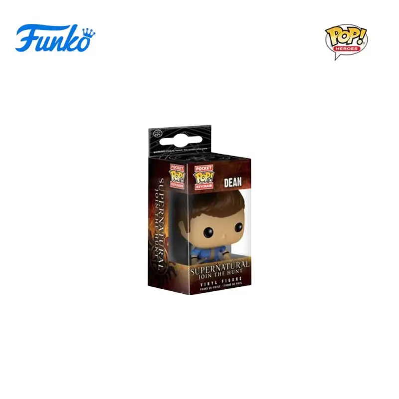 Klassiker Funko Pop Original Evil Power Serie Castiel Dean Spielzeugfiguren Sammlung Modell Spielzeug Geburtstagsgeschenke Schlüsselanhänger Dekoration