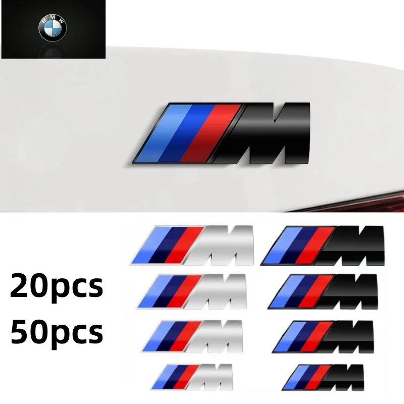 

20-50pcs ABS Car logo sticker, wing fender sticker,auto badge,for BMW Dallas M2 M3 graphic M5 M6 M7 E36 E46 E90 E92 F10 F20 F30