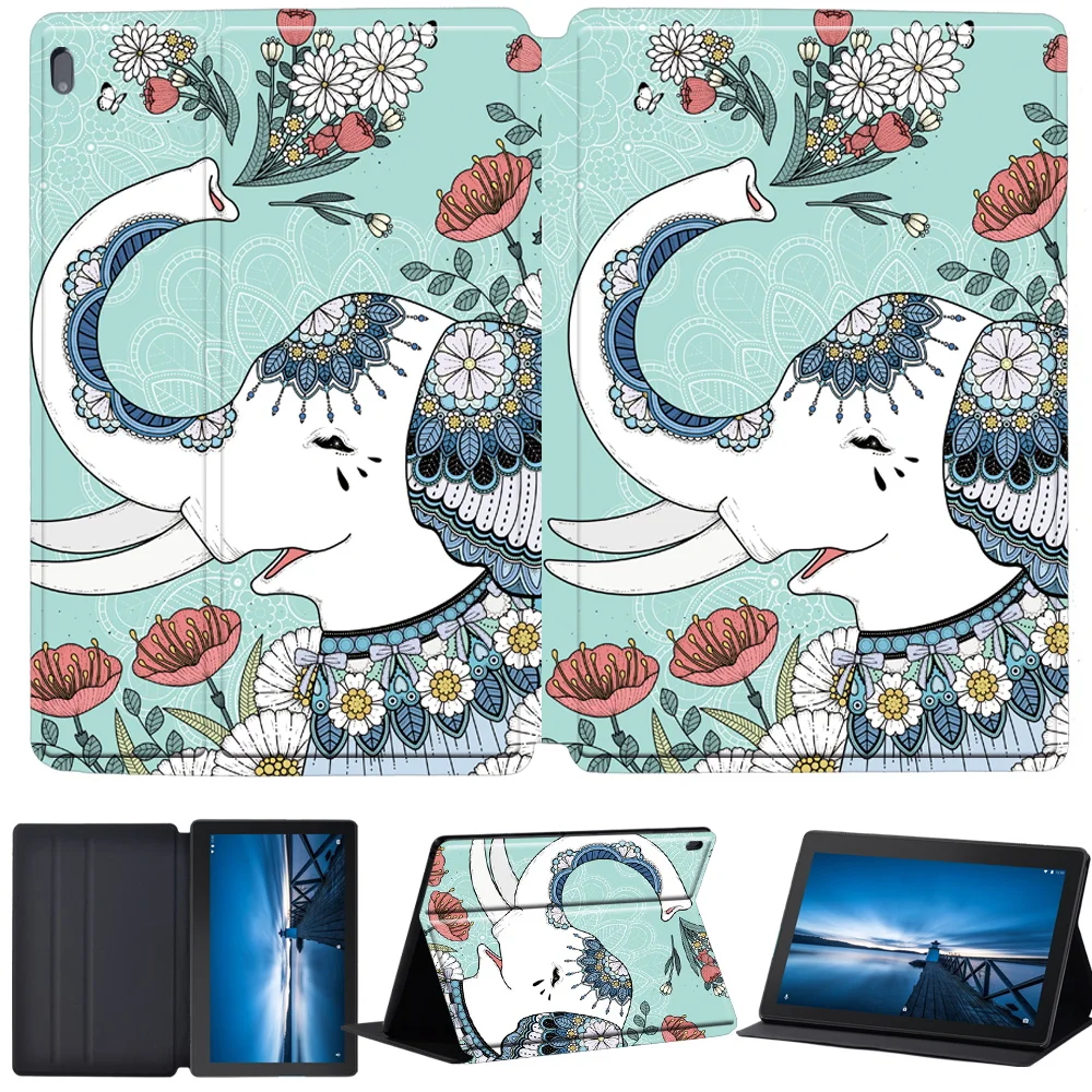 For Lenovo Tab M10 FHD Plus 10 3 Case TB-X606F TB-X606X 2020 Folding Stand Cover for Lenovo Tab M10 2nd Tablet TB-X104F TB-8506