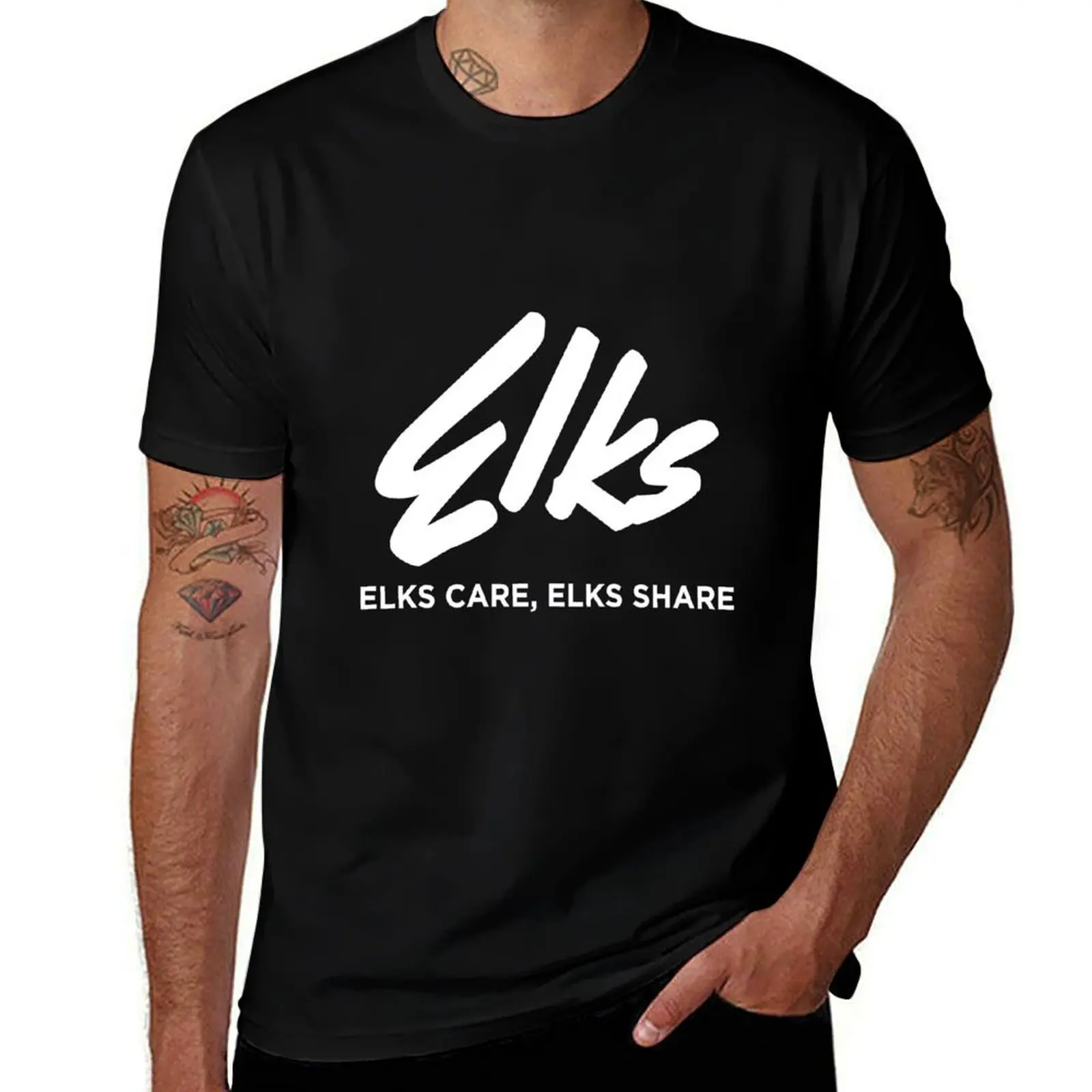 

cotton fit for for shirts man BPOE pack percent ELKS T-Shirt shirt for slim 823 LODGE 100 man t shirts man t t cotton