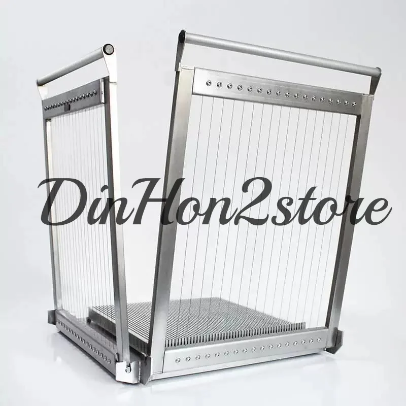 Manual Raw Chocolate Cutting Machine Slicer Stainless Steel Bar Cutter Dessert Candy Multi-size Cutting