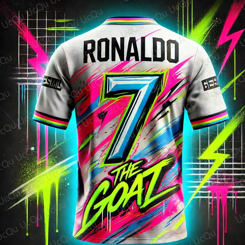 

Summer Men's Original Design New Goat Football Jerseys, Training Football T-shirts, Children's Outdoor Sports Training Clothes