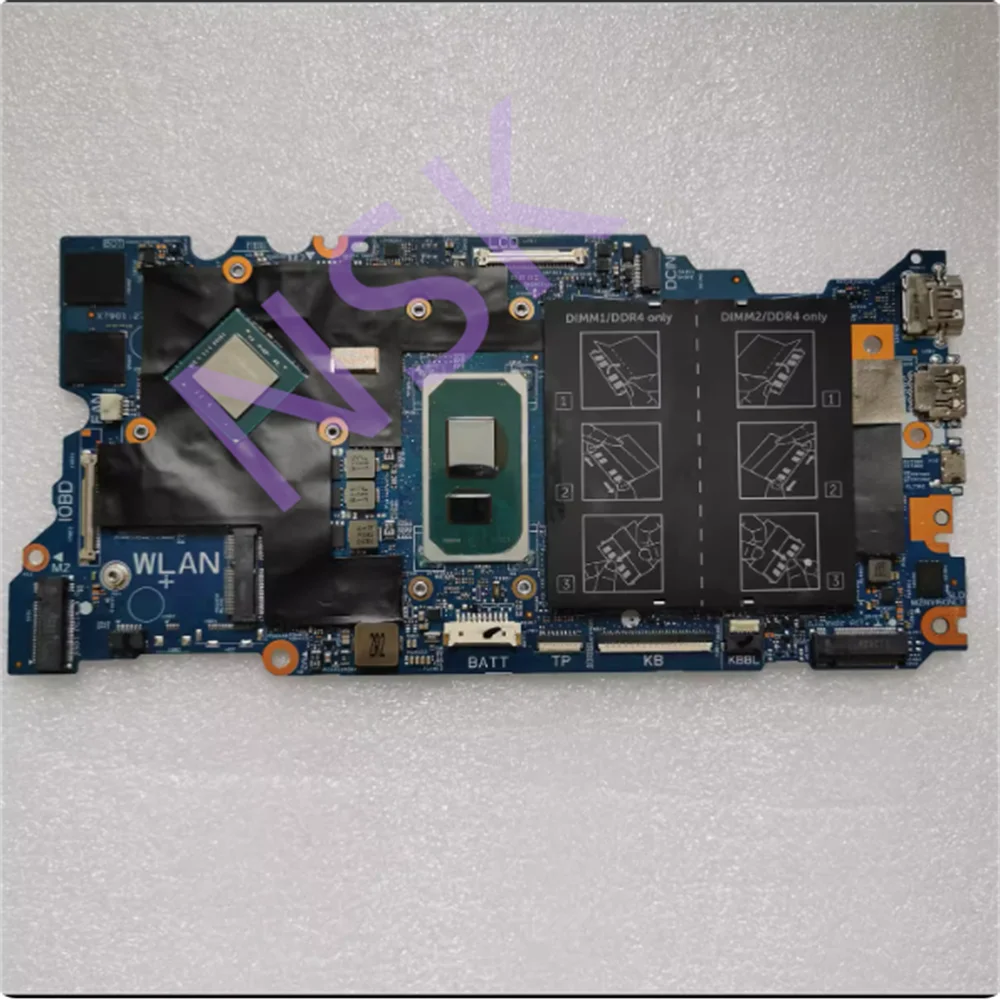 

213109-1 With i5-11320H i7-11390H CPU Notebook Mainboard For DELL Inspiron 15 5510 5518 Laptop Motherboard CN- 06KTVX 076F7Y