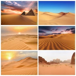 Vinyl Backdrops Natural Desert Sand Dunes Sunset Beautiful View Photography Backgrounds Photo Backdrops Photocall Photo Studio