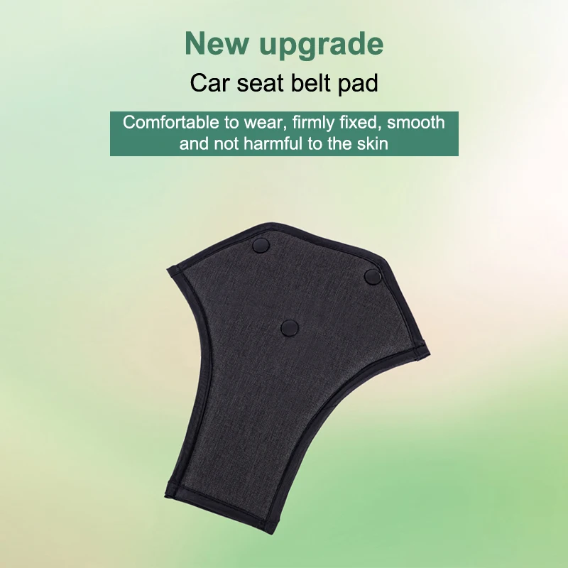 Housse de ceinture de sécurité universelle pour voiture, Triangle souple et réglable, Clips de Protection Anti-cou pour enfants