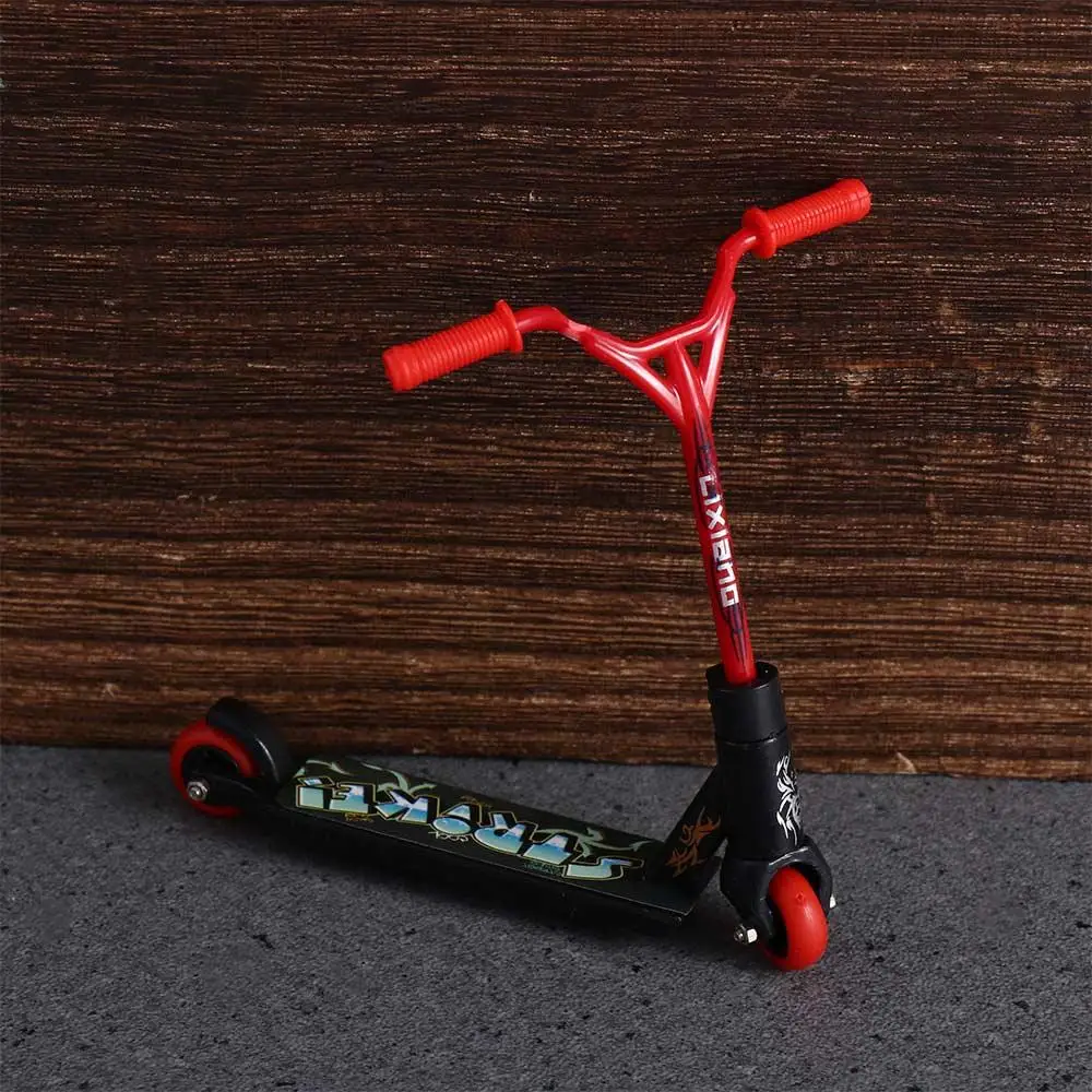 Mini Finger Scooter Two Wheel Scooter Children's Educational Toys Finger Scooter Bike Fingerboard Skateboard Mini Finger Scooter