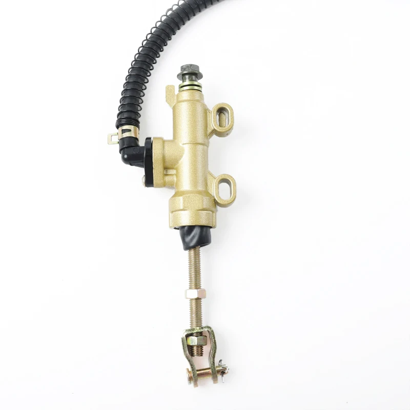 Motorcycle Refit Rear Brake Foot Hydraulic Master Cylinder Pump For CR CRF XR YZ WR TTR KX KLX RMZ RMX RM Motocross Universal view 6