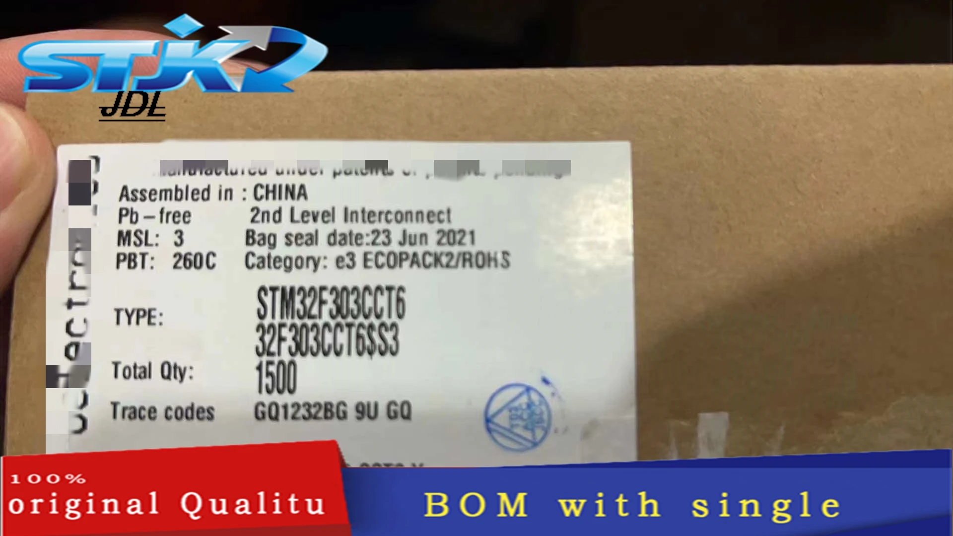 

IC STM32F303CCT6 LQFP48 DC2021+ Interface - serializer, solution series New original Not only sales and recycling chip 1PCS