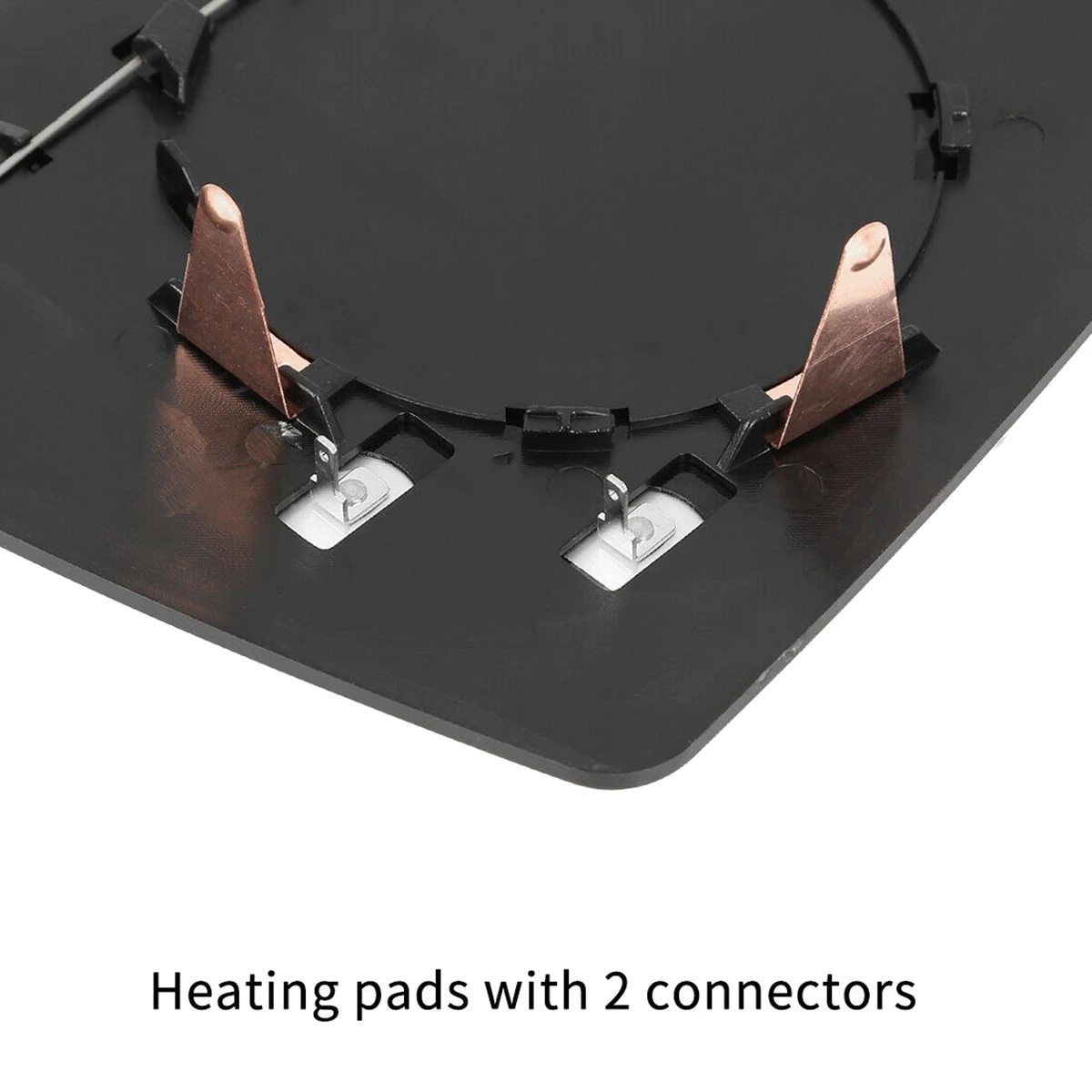1 Pair Side Mirror Glass Heated With Backing Plate LH Left & RH Right For W163 ML320 ML350 ML500 1998-2005-A67F