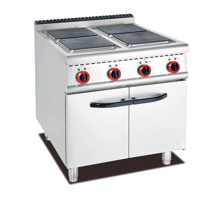 Freestanding Electric Induction Stove Cooker Stainless Steel 4 Burner Induction Cooker With Oven 5