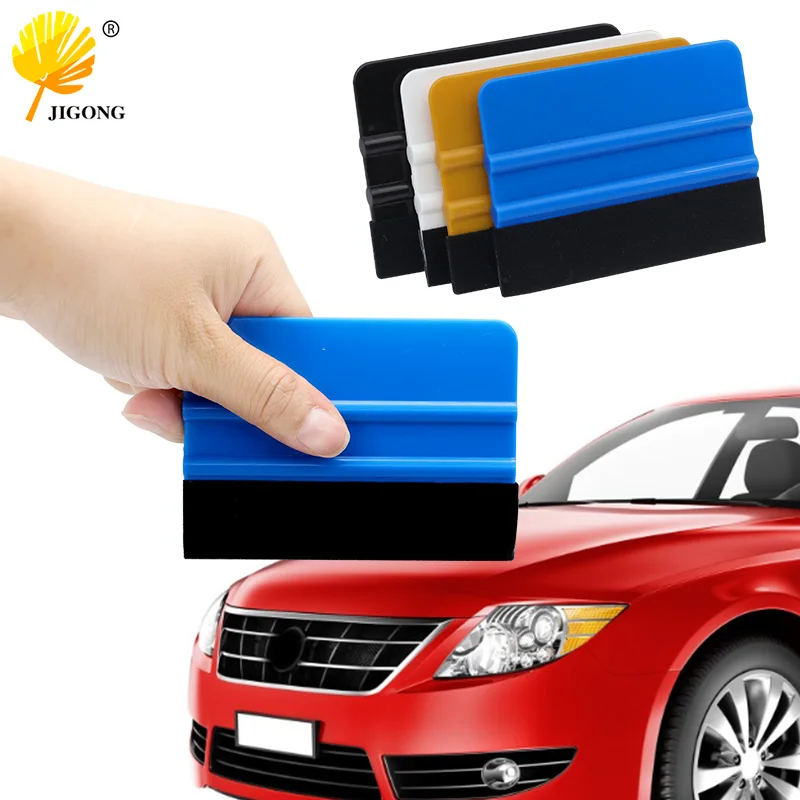 Herramienta de película para coche, rascador de 20MM de ancho, antiarañazos, antigolpes, antideslizante, para raspar bordes