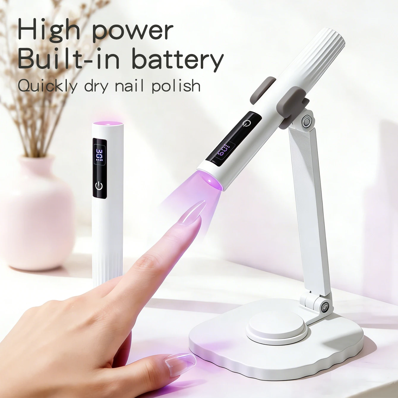 전문가용 미니 LED UV 네일 램프, 스탠드 포함 속 - Uv Led Lamp Printer 리뷰 및 가격