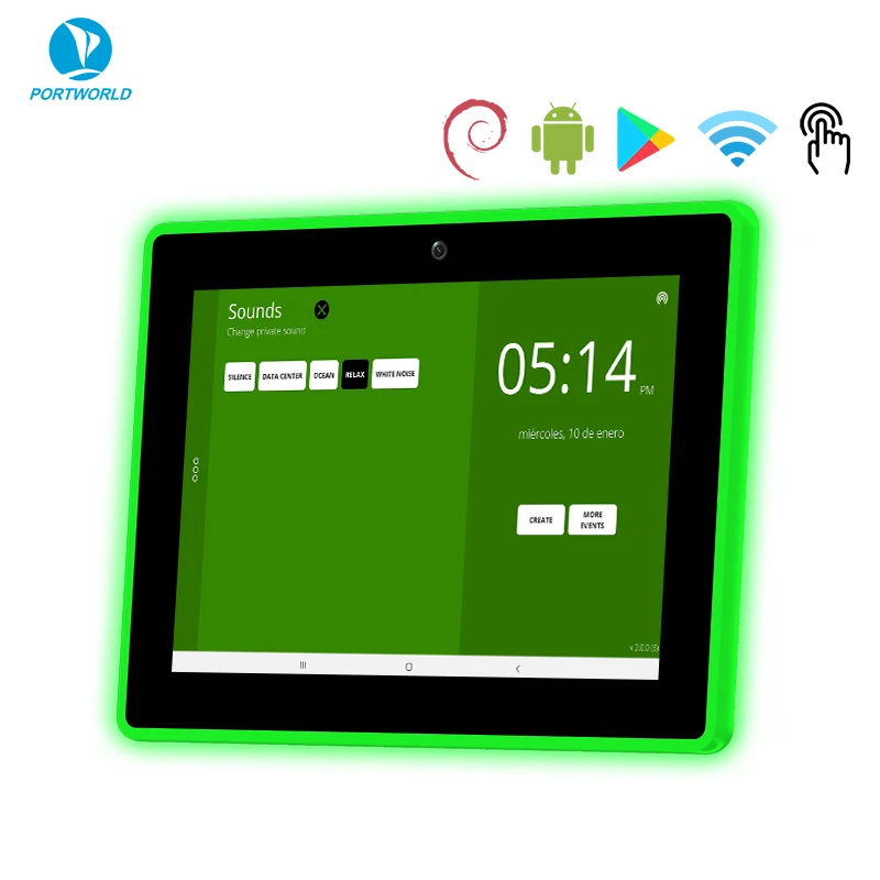YC-LE101T Smart Office Flush Mount AIO Android Touch Screen Display 10