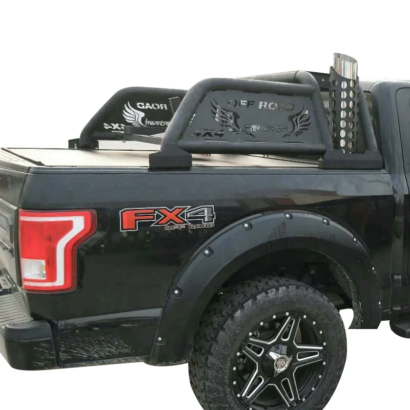 

4X4 Pickup Truck Car Black Steel Roll Sport Roll Bar Roll Cage Goalpost Gantry for ford Ranger F150