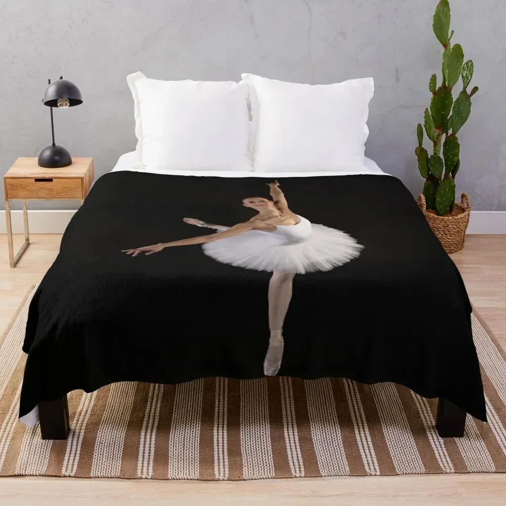 

Ballet Dancer Throw Blanket Flannel Fleece Soft Warm Throw Blanket