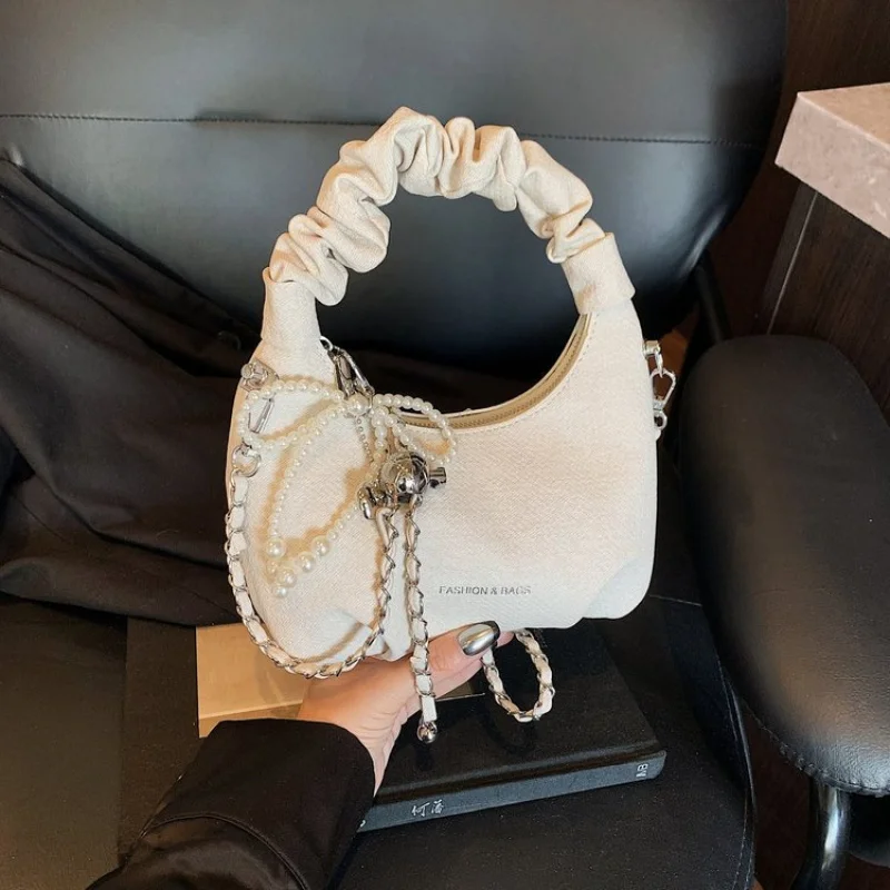 

Роскошная стильная повседневная простая сумка-мессенджер для женщин, повседневная пригородная сумка с модным буквенным логотипом, однотонная и большая вместимость