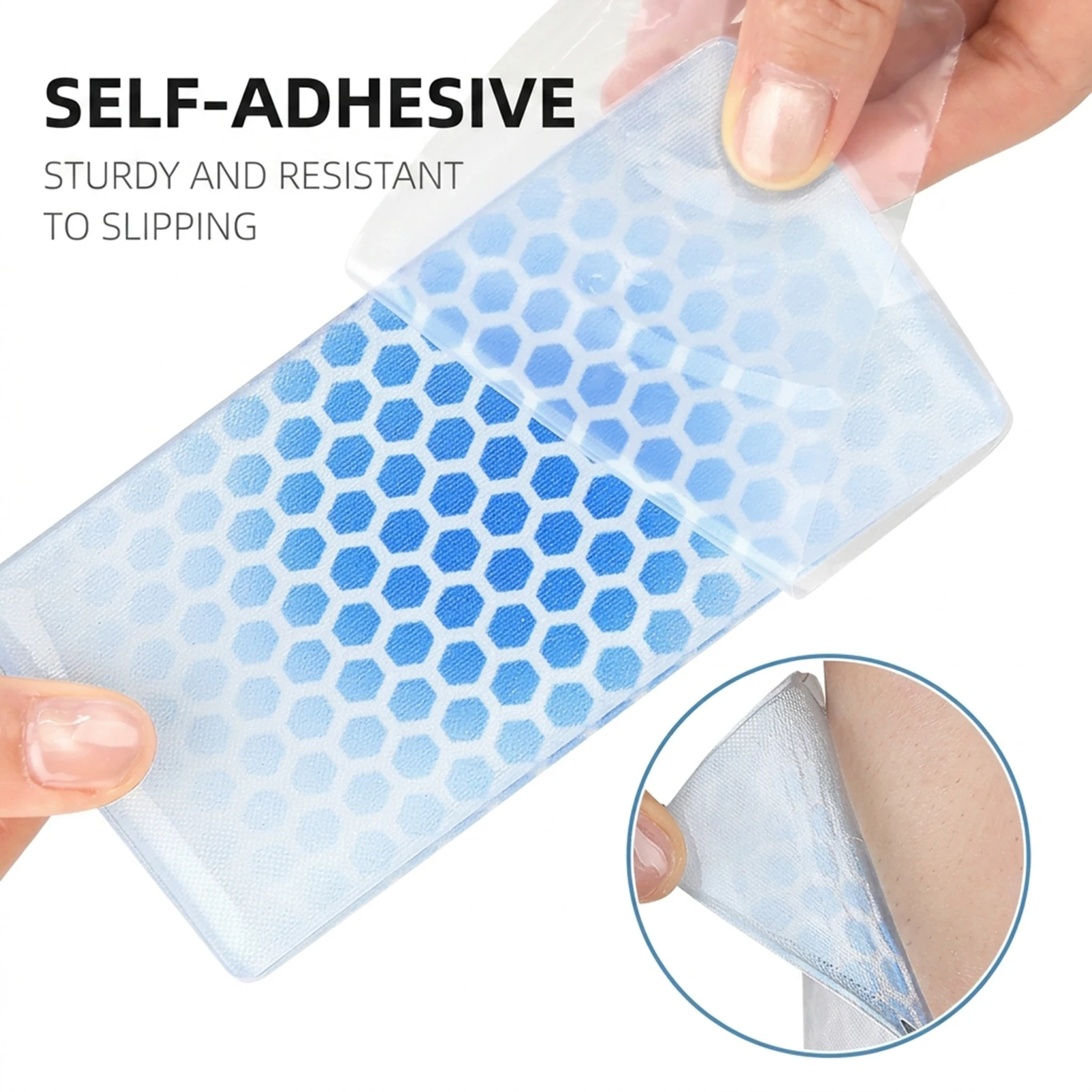 Ski Boot Pad Soft Silicone Gel Cushion for Adults Teens Anti Friction Shock Absorbing Liner Shin Calf Heel Protector Reusable
