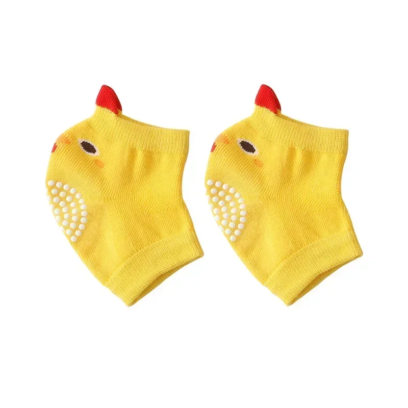 Genouillères pour bébé de 0 à 3 ans, coussin de sécurité pour bébé, dessin animé mignon, chauffe-jambes antidérapant, protection de soutien du genou